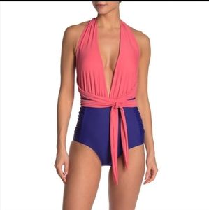Nicole Miller Convertible Bathing Suit